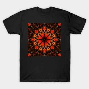 Abstract Pizza In Oven T-Shirt